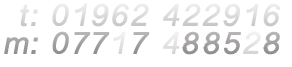 telephone: 01962 422916 / 07502 993030